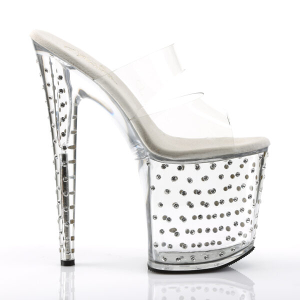 8" Heel, 4" PF Two Band Slide w/ RS Studded Bottom - Image 5