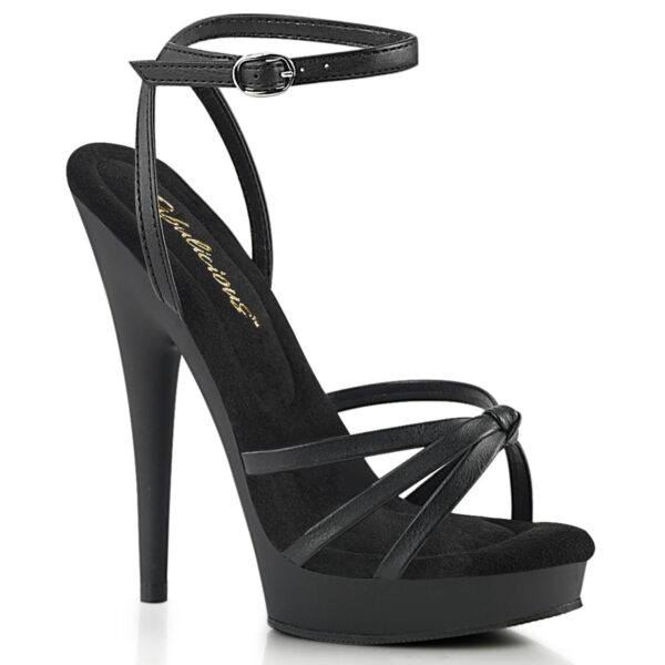 *6" Heel, 1" PF Wrap Around Knotted Strap Sandal