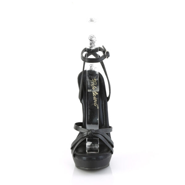 *6" Heel, 1" PF Wrap Around Knotted Strap Sandal - Image 2