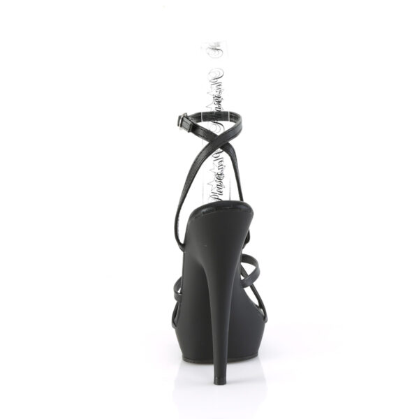 *6" Heel, 1" PF Wrap Around Knotted Strap Sandal - Image 4