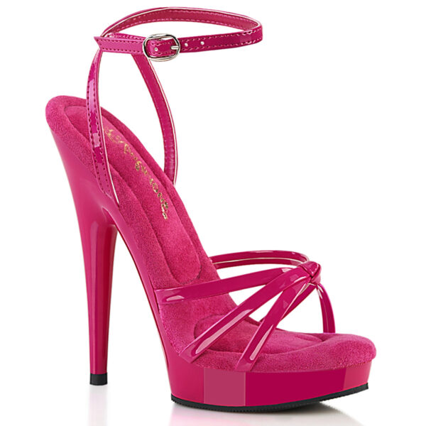 *6" Heel, 1" PF Wrap Around Knotted Strap Sandal