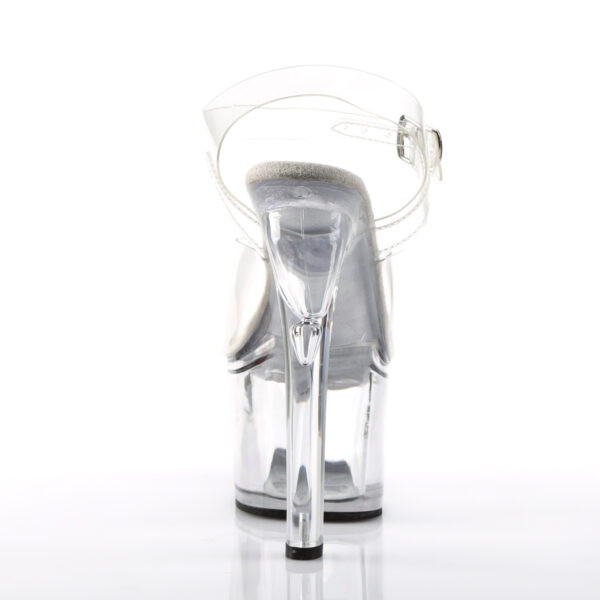 7" Heel, 2 3/4" PF Ankle Strap Sandal - Image 4