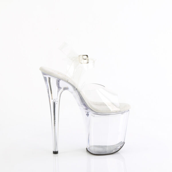 8" Heel, 4" PF Ankle Strap Sandal w/Accessible Compartment - Image 5