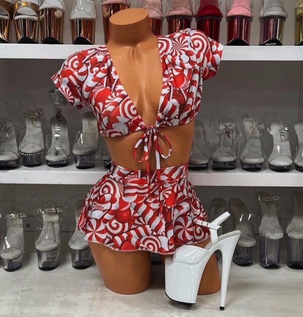 Holiday 3pc Skirt Set