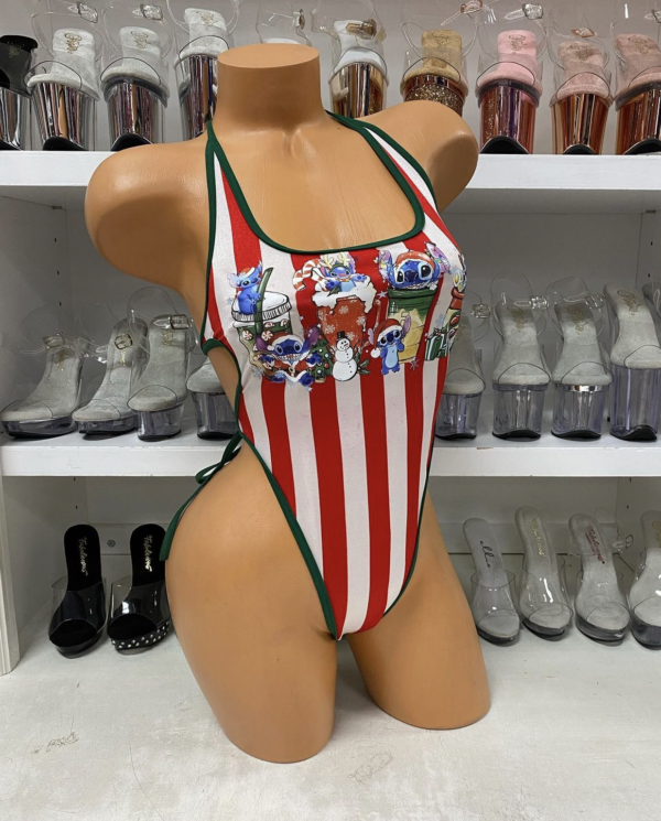A Stitched Christmas Romper - Image 2