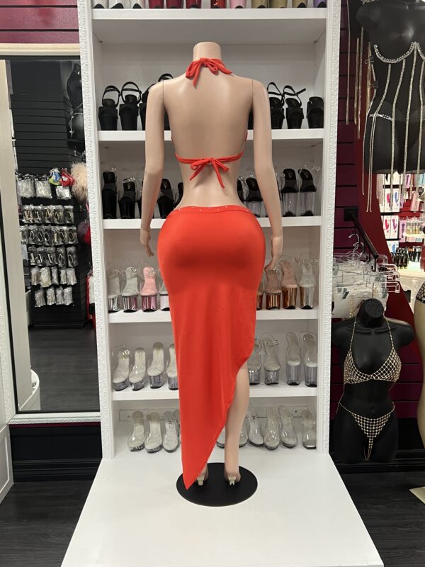 Red Candy Long Skirt Set - Image 3