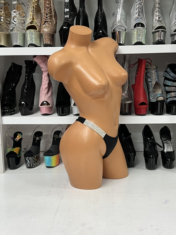 G-String with Rhinestone Band - Image 2