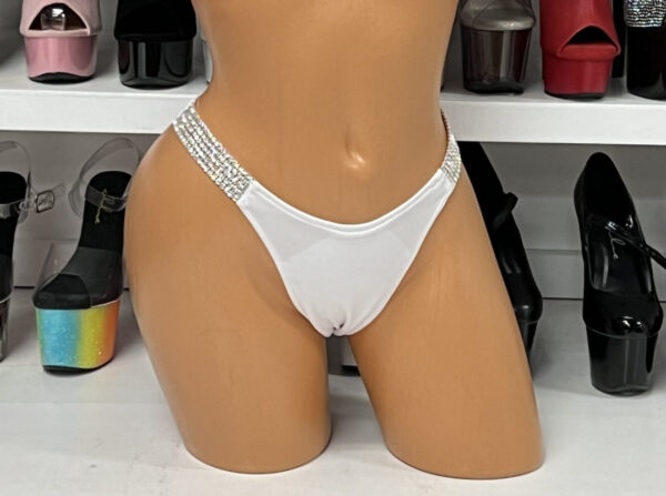 G-String with Rhinestone Band - Image 4