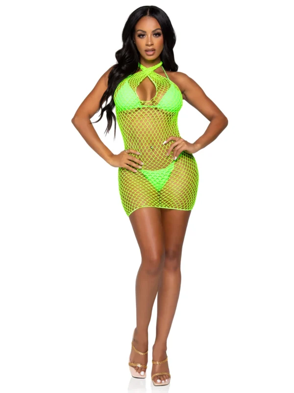 Summer Dreamz Net Mini Dress by leg avenue at pleasure zone