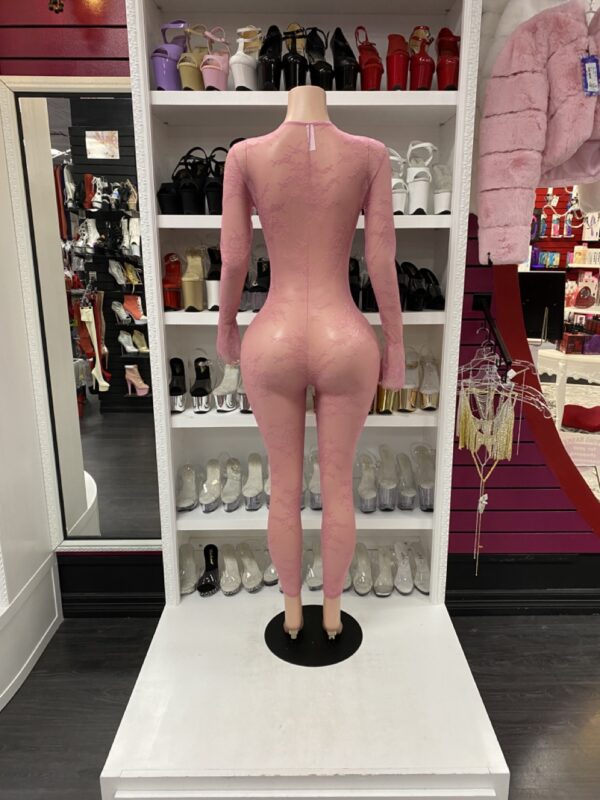 Take It Easy Jumpsuit Mauve - Image 4