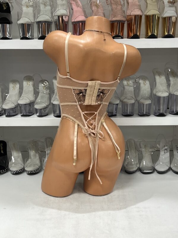 Just Peachy Teddy Garter Set - Image 5