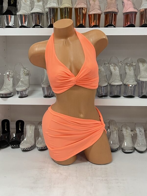 Coral Lola Skirt Set - Image 2