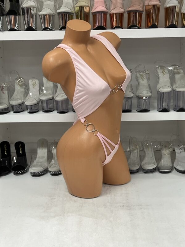 Baby Pink O-Ring One Piece - Image 4