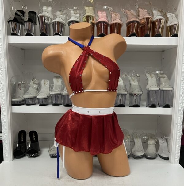 USA Skirt Set