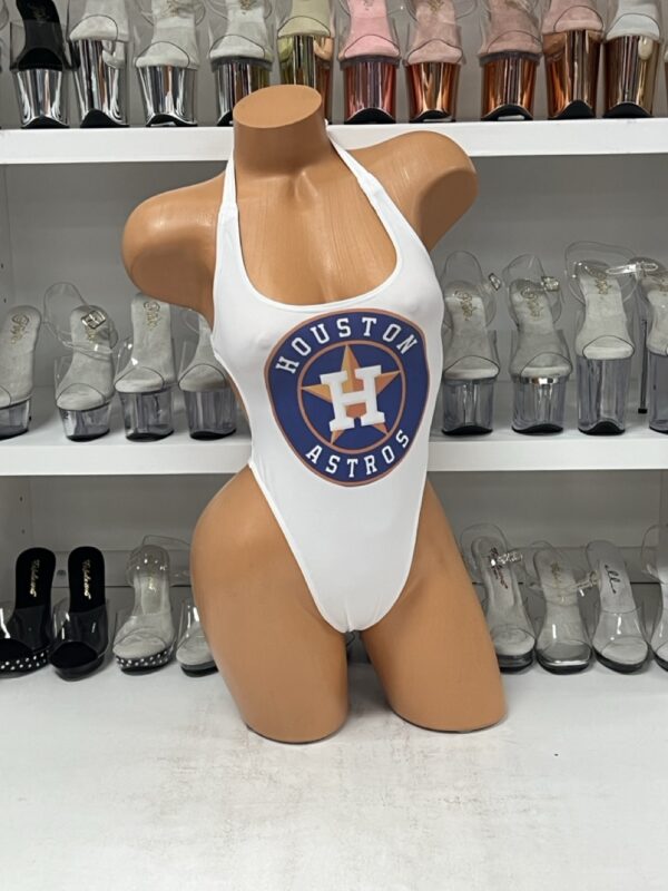 Houston Astros White Bodysuit - Image 3