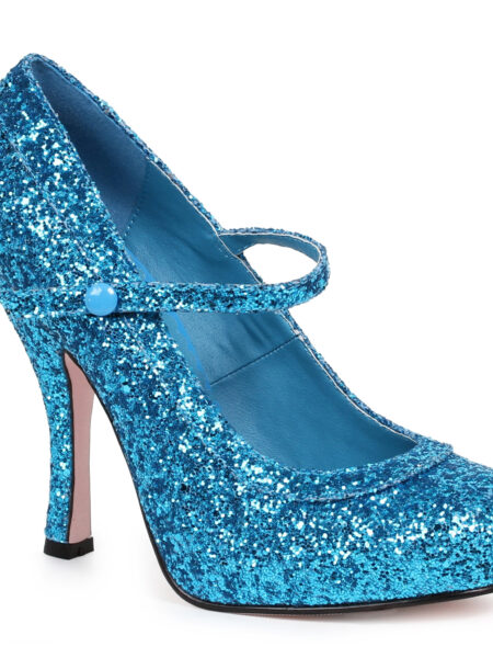 4 Glitter Mary Jane With 1Concealed Platform.