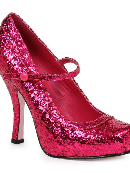 4 Glitter Mary Jane With 1Concealed Platform.