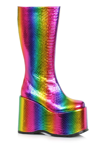 5 Chunky Heel Platform Boot
