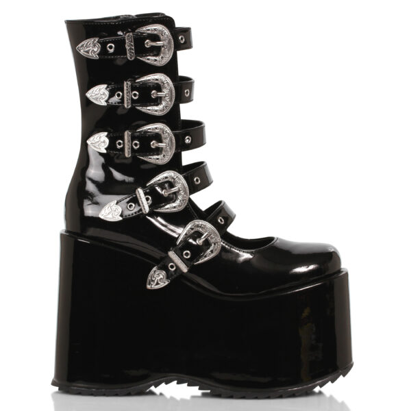 5 Chunky Platform Boot w/Buckles