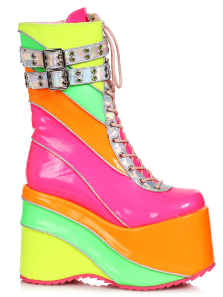 5 Chunky Heel Platform Boot