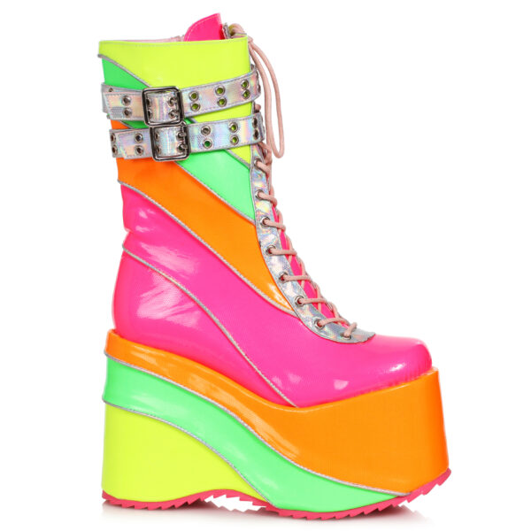 5 Chunky Heel Platform Boot