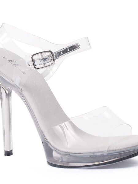 5  Heel Clear Sandal.