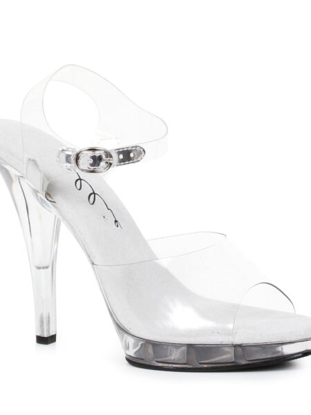 5  Heel Clear Wide Width Sandal.