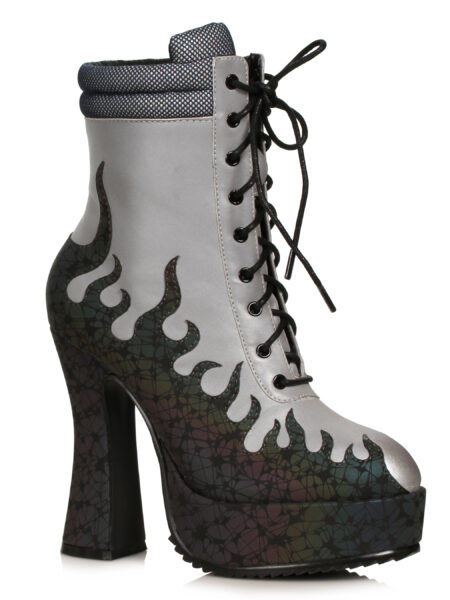 5.5 Heel Ankle Boot with Flame
