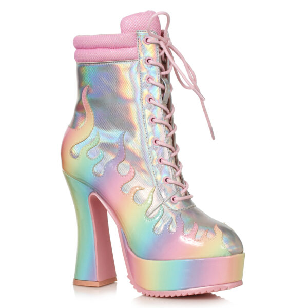 5.5 Heel Ankle Boot with Flame