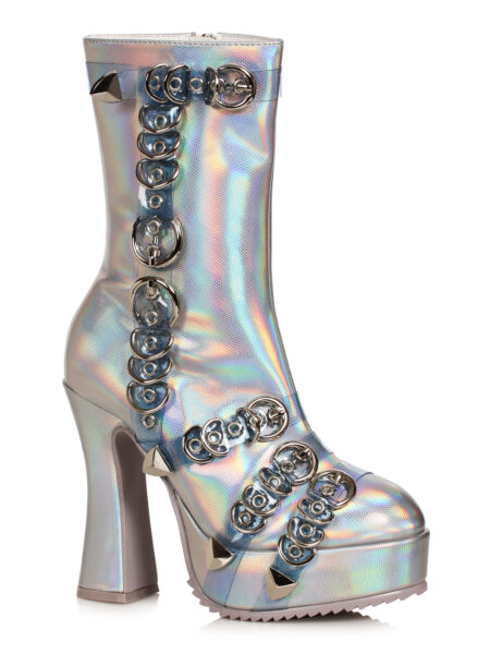 5.5Heel Ankle Boot with Metal Decor