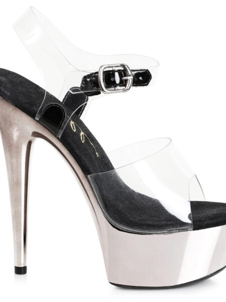 6 HEEL POINTED STILETTO SANDAL
