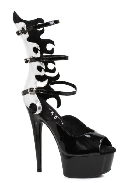 6 STILETTO WITH FLAME CUT OUT