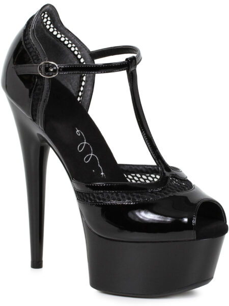 6 PEEPTOE WITH T STRAP