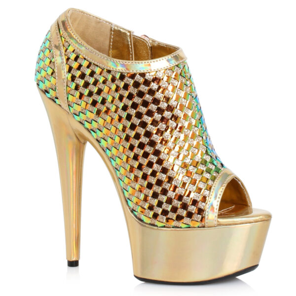 6 Inch Ankle Bootie With Weaves