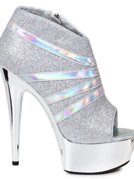 6 PEEPTOE BOOTIE