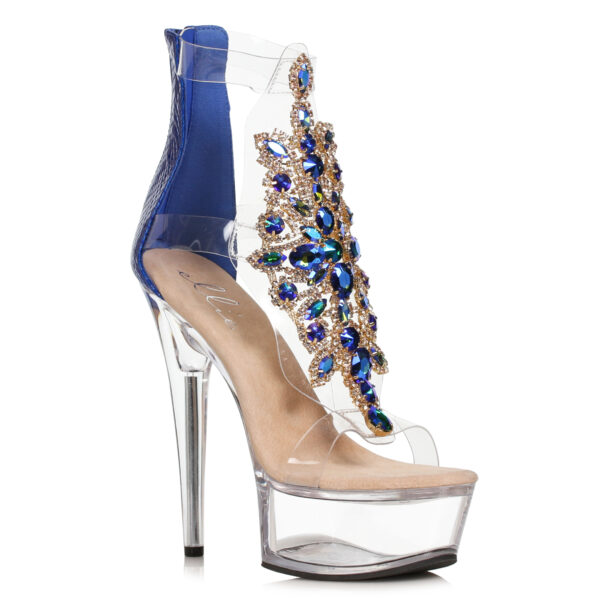 6 Stiletto With Rhinestone Upper