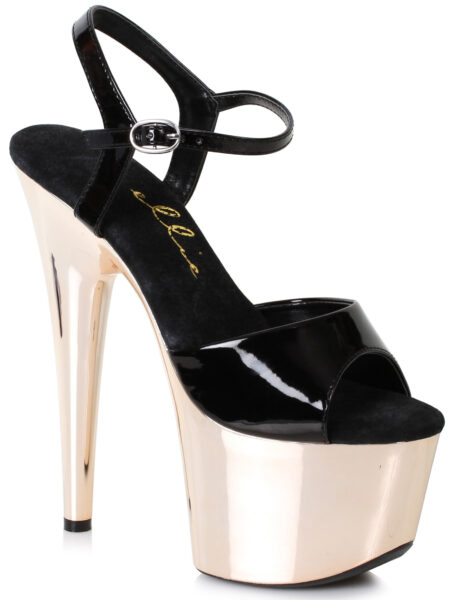 7 Stiletto W Rose Gold Platform