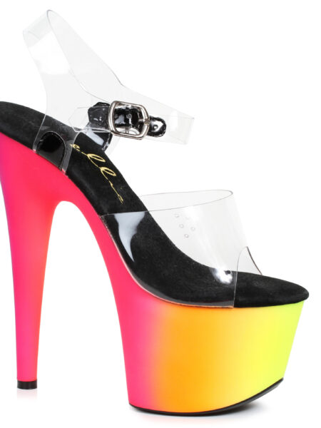 7 Inch With Rainbow Design