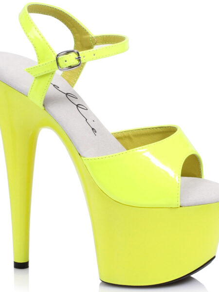 7 Neon Stiletto Sandal.