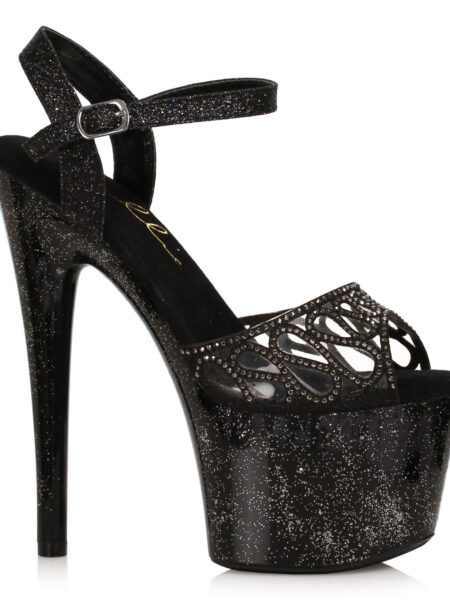 7Sandal with Rhinestone Embellishment