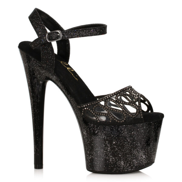 7Sandal with Rhinestone Embellishment