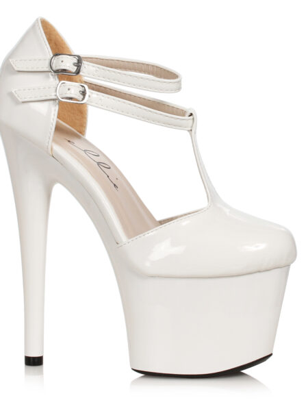 7 Closed Toe Platform with T-Strap