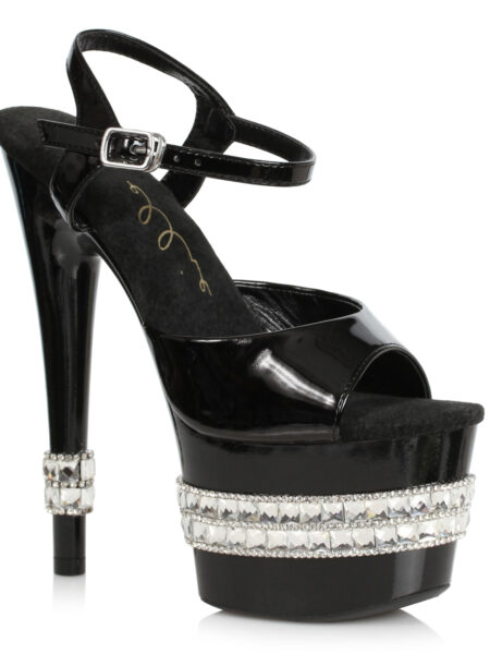 7 RHINESTONE PLATFORM SANDAL