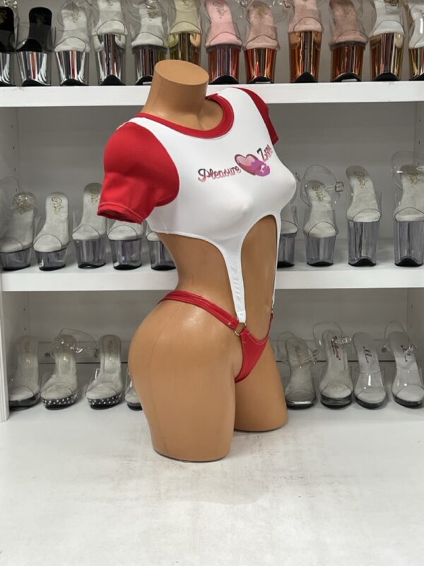 Pleasure Zone Crop Top Bodysuit - Image 5