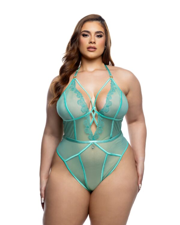 Butterfly Bliss Teddy Mint - Image 3