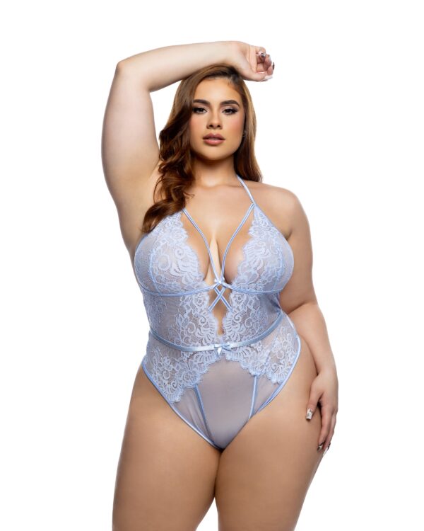 Paradise Bloom Teddy Baby Blue - Image 3