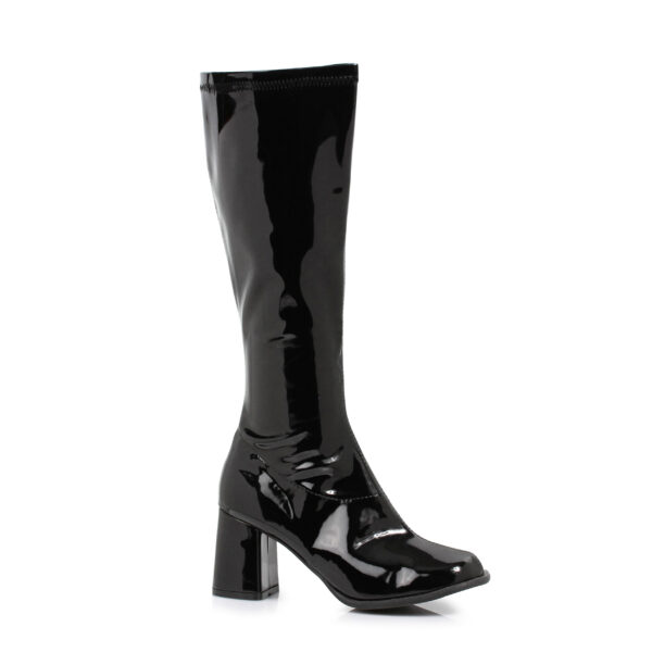 3 Gogo Boots W/Zipper.