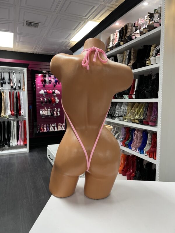 Baby Pink Cutout Bodysuit - Image 3