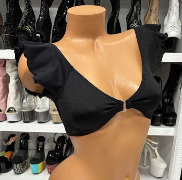 Black Clasp Top