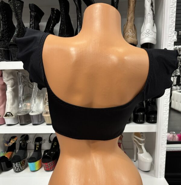 Black Clasp Top - Image 2